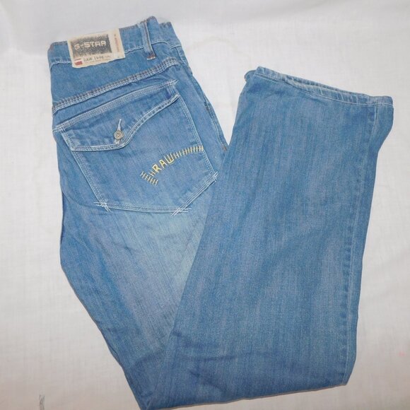 G Star Raw 96 UK  Mens 34 x 31 Elwood Denim Jeans *READ - Picture 3 of 16